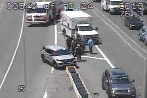 Motorcyclist Injured In I-95 Crash; Lanes, Ramp Blocked In Harford County (DEVELOPING)