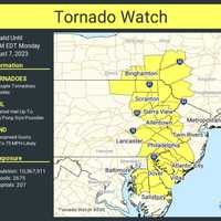 Storm Update: Tornado Watch Issued For These NY Counties