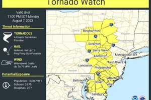 Storm Update: Tornado Watch Issued For These NY Counties