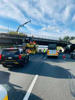 New Update - Traffic Alert: 12-Mile I-87 Backup After Tractor-Trailer Hits Overpass