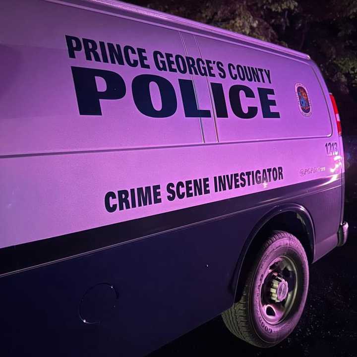 Prince George&#x27;s County Police investigators at the scene.