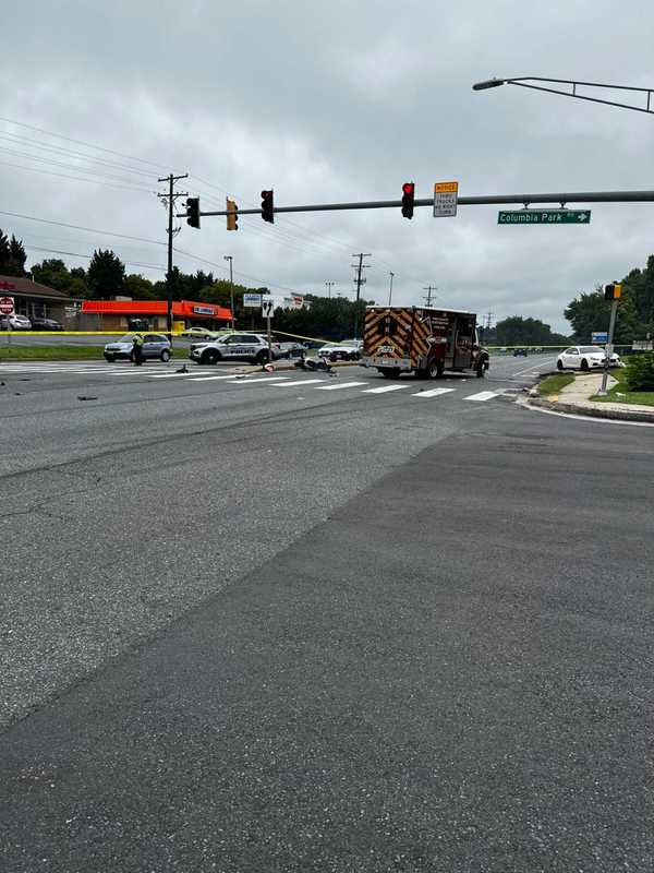 Police ID Moped Rider Killed In Two-Vehicle Maryland Crash