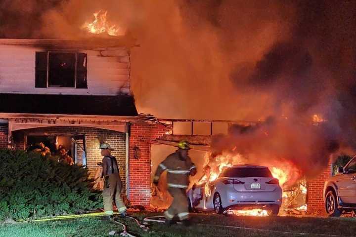 Dog Dies, Family Escapes Massive Overnight Maryland Fire