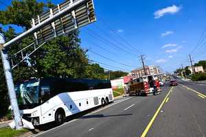 More Than Two Dozen Injured After University Of Maryland Bus Crashes Into Pole (UPDATED)