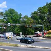 <p>Crash at Stone Mill Plaza in Lancaster.</p>