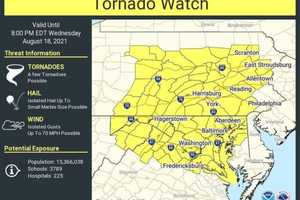 NWS: Tornado Watch Issued In Central Pennsylvania As Part Of Severe Weather Pattern