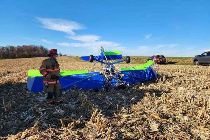 Lightweight Plane Crashes At York County Airport