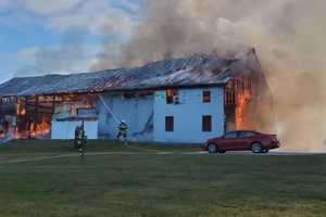 Massive Fire Burns Through 'Edge Of Town' In Littlestown