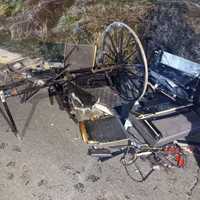 <p>The scene of an Amish horse and buggy crash in Quarryville in 2023.&nbsp;</p>