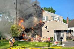 Firefighters Douse Fair Lawn House Blaze