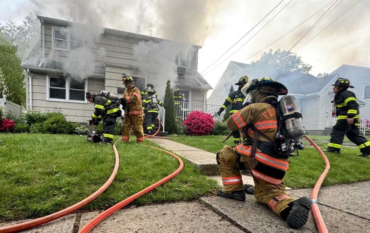 Firefighters Quickly Douse Rapidly Spreading Fair Lawn House Fire ...