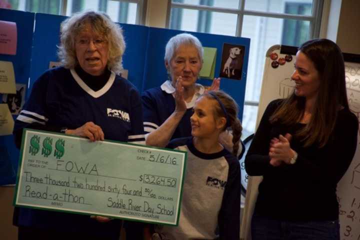 Saddle River Students Read For 544 Hours To Aid Animal Rescue