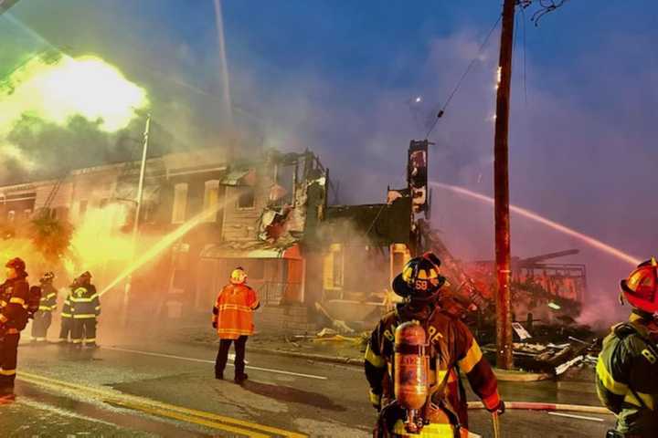 Multiple Baltimore Homes Damaged In Early Morning Fire