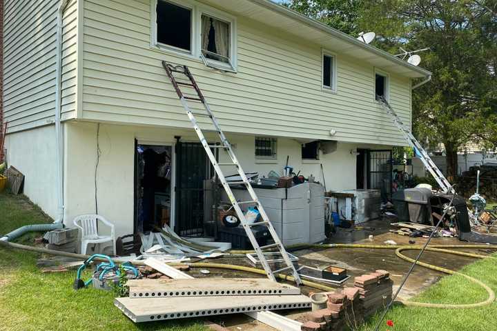 Firefighter, Resident Injured In Upper Marlboro House Fire