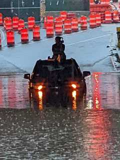 VIDEO: First Responders In DC Make Water Rescue Amid Flash Flooding During Storm