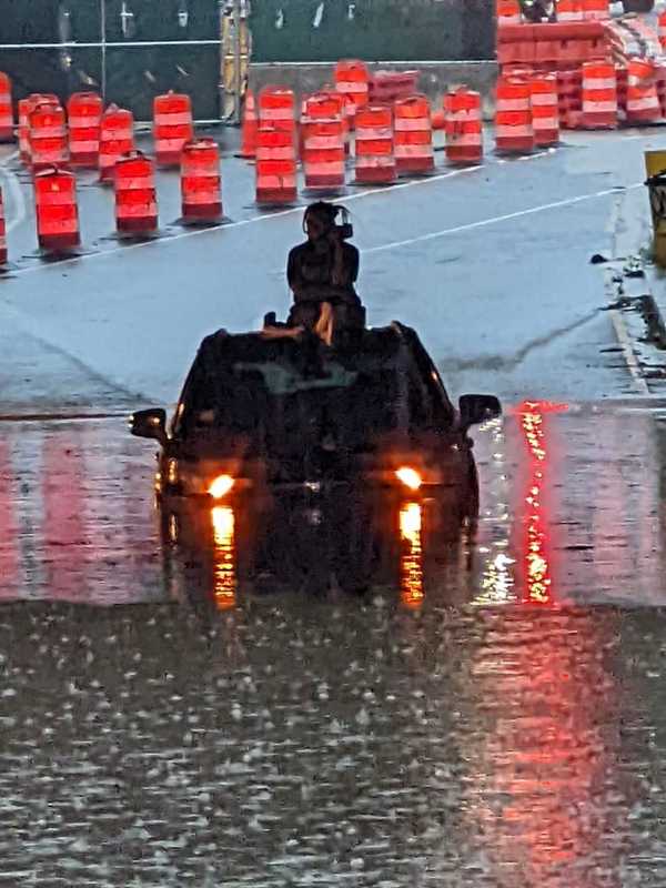 VIDEO: First Responders In DC Make Water Rescue Amid Flash Flooding During Storm