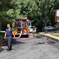 <p>A man is dead after being found on the third floor of the home.</p>