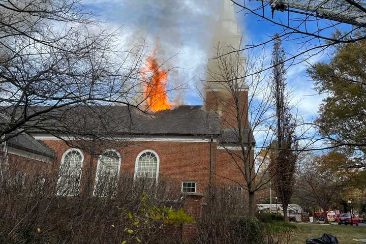 MAYDAY: Fire Collapses Mormon Church In Maryland