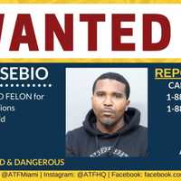 <p>Alvin Eusebio in ATF WANTED poster.</p>