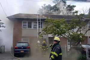 West Haverstraw Fire Ousts Families; Heat Hospitalizes Firefighter