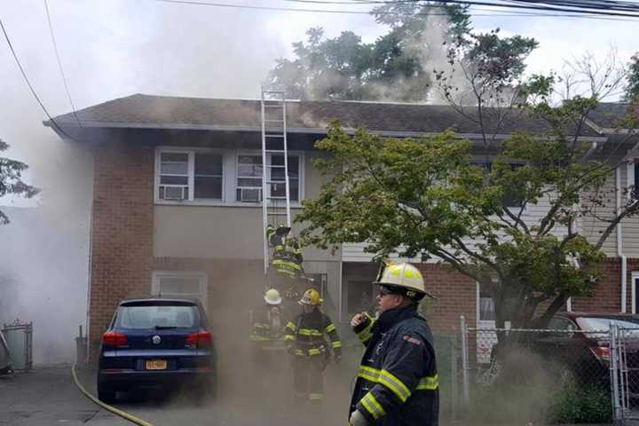 West Haverstraw Fire Ousts Families; Heat Hospitalizes Firefighter