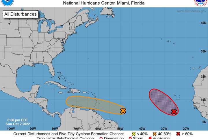 Pair Of New Tropical Systems Brewing In Atlantic Basin