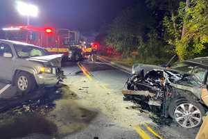 Violent Head-On Crash Outside Redland Middle School Seriously Injures, Traps At Least One