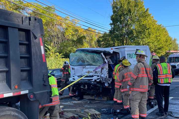 Victim Pinned In Cement Truck In Horrific Early Morning Maryland Crash