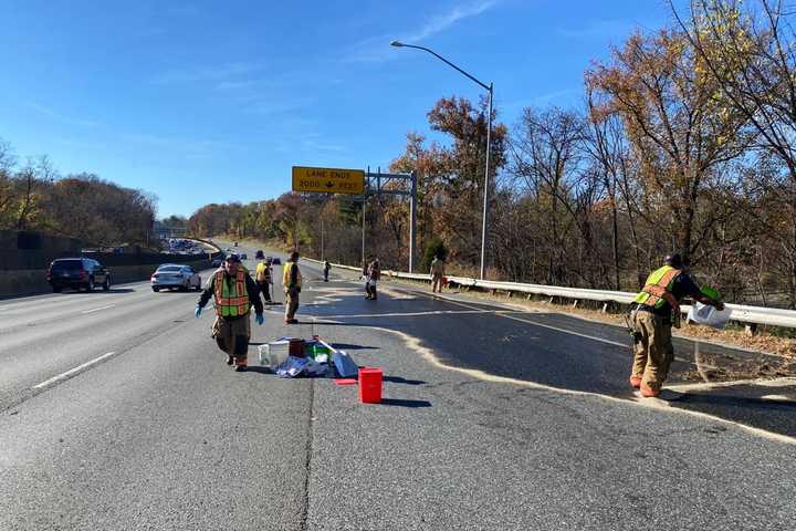 Massive Fuel Spill Closes Portions Of Maryland Highway