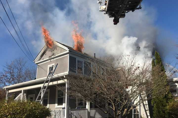 Family Displaced After 2,800-Square-Foot Natick Home Goes Up In Flames (PHOTOS)