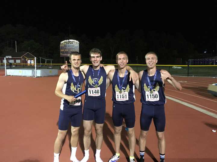 L to R: Andrew Schumacher, Joseph Jordan, William Rienas and Thomas Rienas