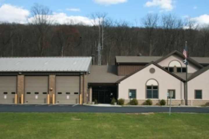 Car Crashes Into Garrison Fire Station On Busy Day Of Voting