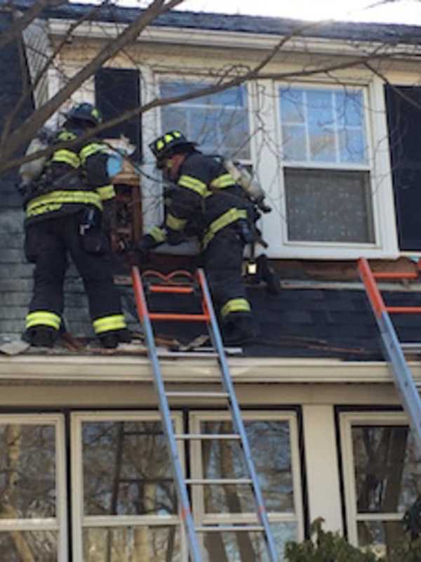 Firefighters Knock Down Blaze On Rockmere Avenue In Old Greenwich