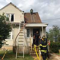 <p>Firefighters from Lyndhurst, Rutherford and East Rutherford responded</p>