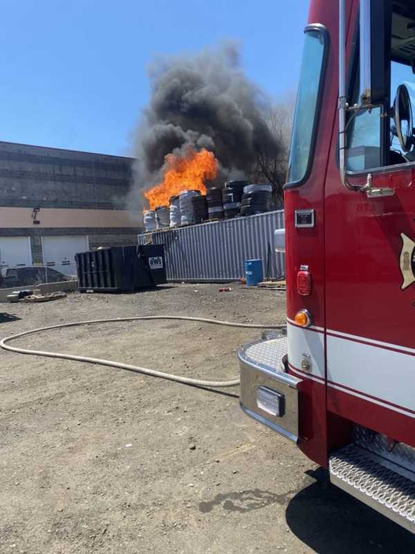 Fire Produces Toxic Smoke In Norwalk