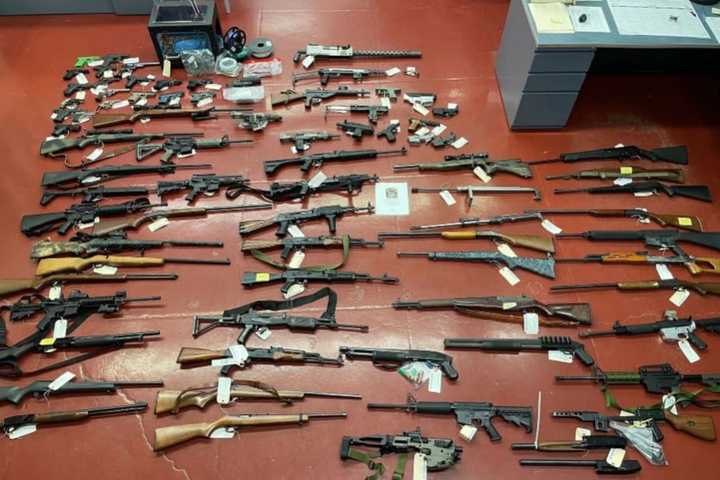 CT Police Seize 125 Firearms, More Than 30K Rounds Of Ammunition In Investigation