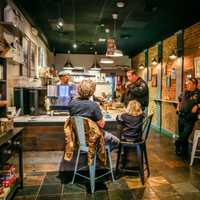 <p>The vibe at First Village Coffee in Ossining is meant to be unpretentious and community-spirited.</p>