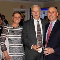 <p>Shelter Sustaining Partner, First County Bank. Left to right: Debbie Anderson, Reyno Giallongo Jr., John Polera and Bruce Moore Sr.</p>