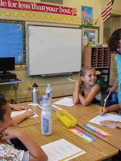Smiles Greet Students On First Day Of School In Irvington