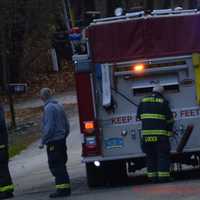 <p>The Groveland fire department was the first to be called to the scene.</p>