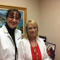 <p>Nurse Navigator Vicky Fliman, RN; Certified Diabetes Educator Holly Homa, RN-BC, CDE</p>