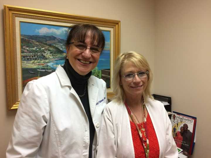 Nurse Navigator Vicky Fliman, RN; Certified Diabetes Educator Holly Homa, RN-BC, CDE