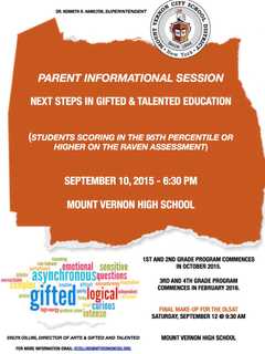 Mount Vernon City School District To Host Informational Session