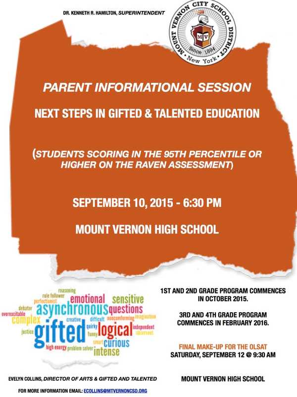 Mount Vernon City School District To Host Informational Session