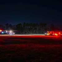 <p>A helicopter brought the driver to a Boston hospital.</p>