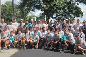 Burke Catholic Football Team Tackles Ovarian Cancer In Goshen