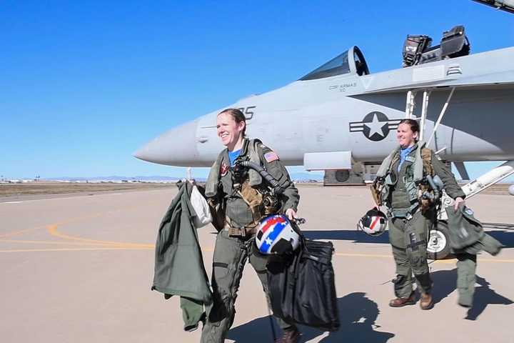 Super Bowl Flyover: Navy Pilot From Northern Westchester Joins All-Woman Team For Big Game