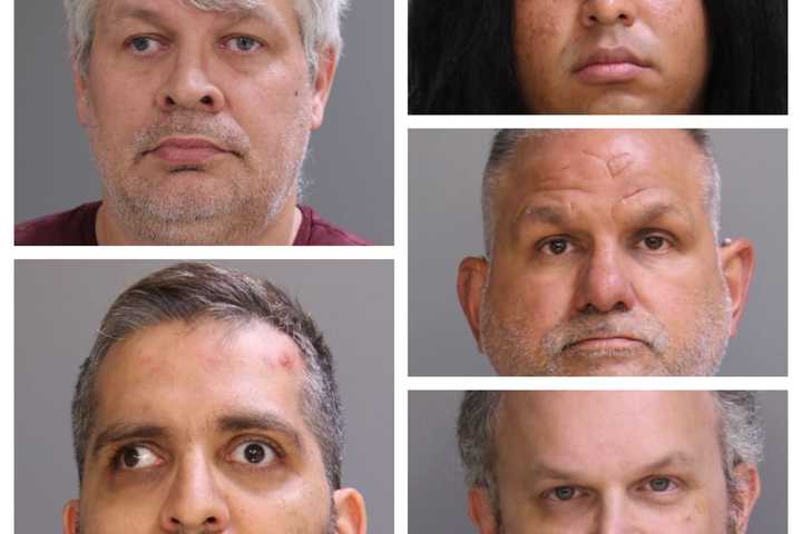 5 Suburban Philly Child Predators Arrested In Undercover Prostitution Sting