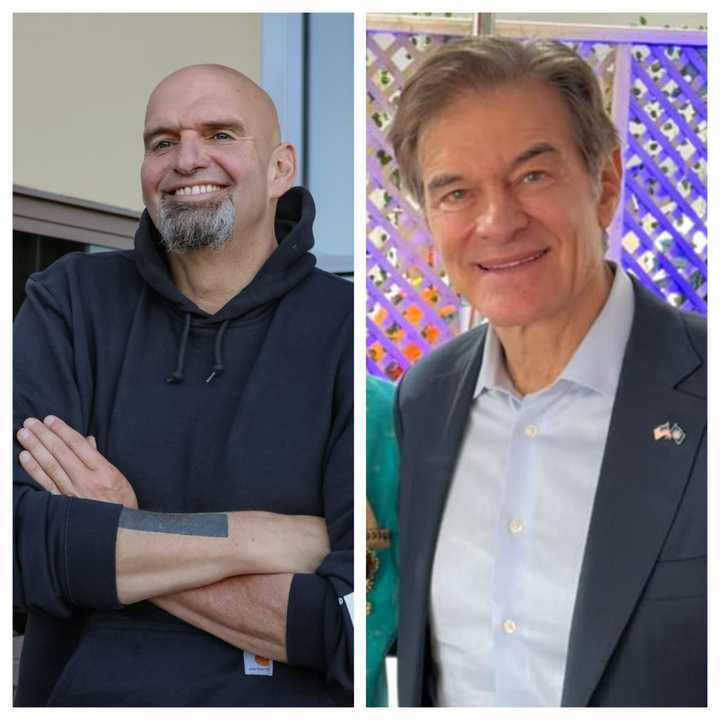 Lt. Gov. John Fetterman and Dr. Mehmet Oz