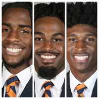 <p>Devin Chandler (left), D&#x27;Sean Perry (middle), and Lavel Davis Jr.</p>